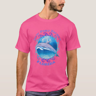 New Port Richey Florida Vacation Souvenir Dolphin T-shirt