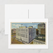 New Post Kantoor Detroit, Michigan -  Briefkaart (Voorkant / Achterkant)