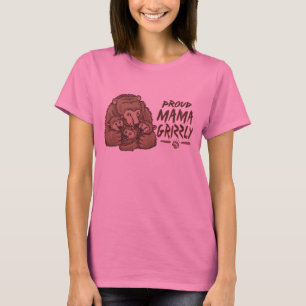 New Proud Mama Grizzly T-shirt