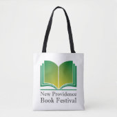 New Providence Book Festival Tote Bag (Voorkant)