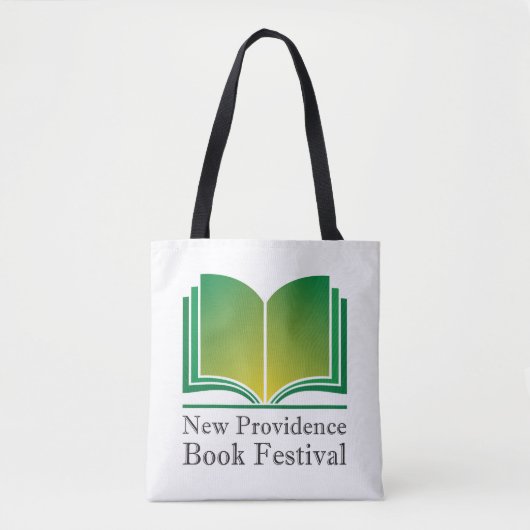 New Providence Book Festival Tote Bag (Voorkant)