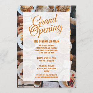 New Restaurant Grand Opening   Bistro Kaart