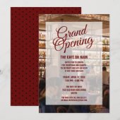 New Restaurant Grand Opening | Nieuw Kaart (Voorkant / Achterkant)