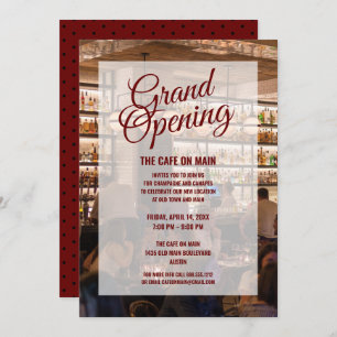 New Restaurant Grand Opening   Nieuw Kaart
