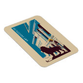 New Retro art institute Chicago adverteren Magneet (Rechterzijde)