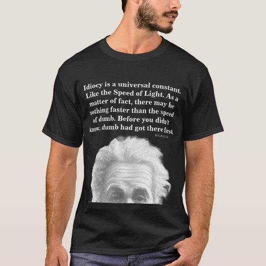 "New Revelations" funny, humor, witty T-shirt (Voorkant)