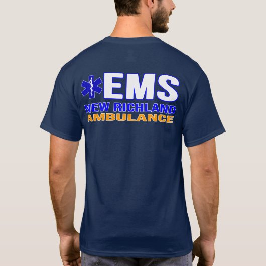 New Richland EMS T-Shirt (Achterkant)