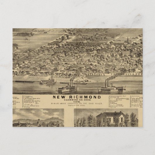 New Richmond, Ohio Briefkaart (Voorkant)