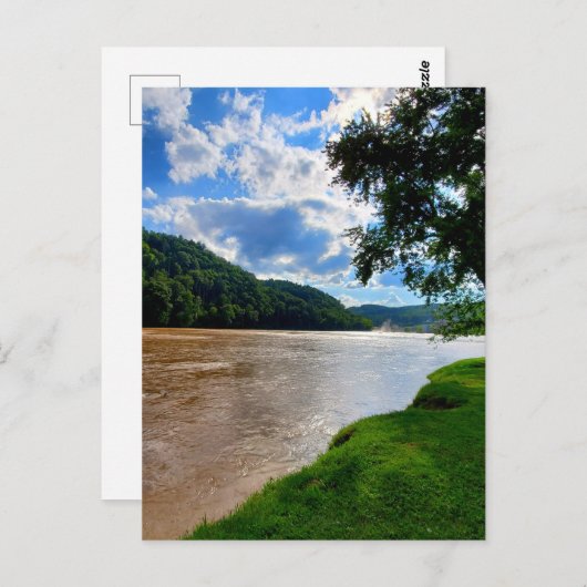 New River, Fries Virginia Briefkaart (Voorkant / Achterkant)