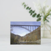 New River George Bridge Briefkaart (Staand voorkant)
