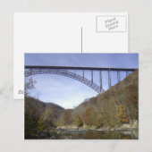 New River George Bridge Briefkaart (Voorkant / Achterkant)