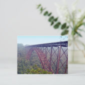New River Gorge Bridge Briefkaart (Staand voorkant)
