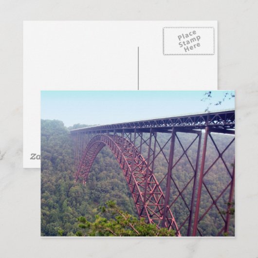 New River Gorge Bridge Briefkaart (Voorkant / Achterkant)