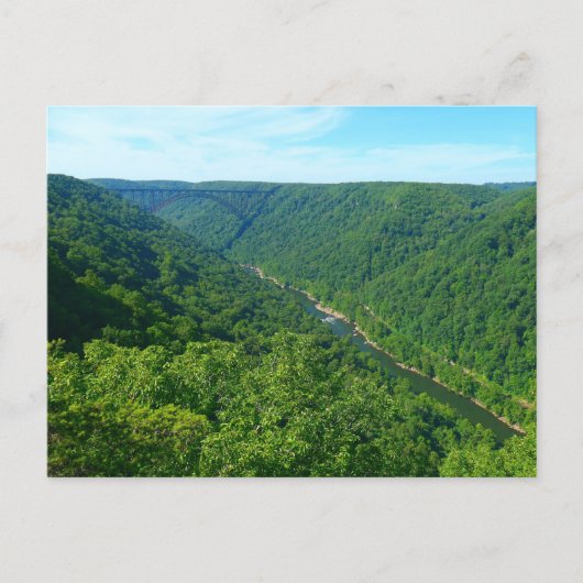 New River Gorge Bridge I Briefkaart (Voorkant)