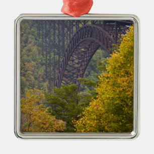 New River Gorge Bridge, New River Gorge Metalen Ornament