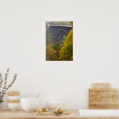 New River Gorge Bridge, New River Gorge Poster (Keuken)