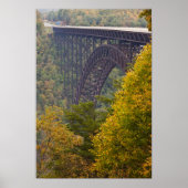 New River Gorge Bridge, New River Gorge Poster (Voorkant)