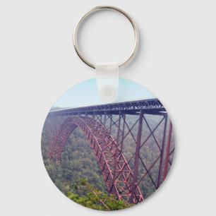 New River Gorge Bridge Sleutelhanger