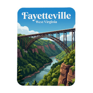 New River Gorge Bridge VS Magneet