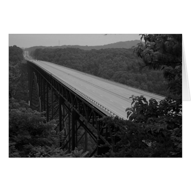 New River Gorge Bridge, WV, Verenigde Staten (Voorkant Horizontaal)