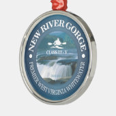 New River Gorge (c) Metalen Ornament (Links)