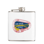 New River Gorge Climate Carabiner Heupfles (Voorkant)