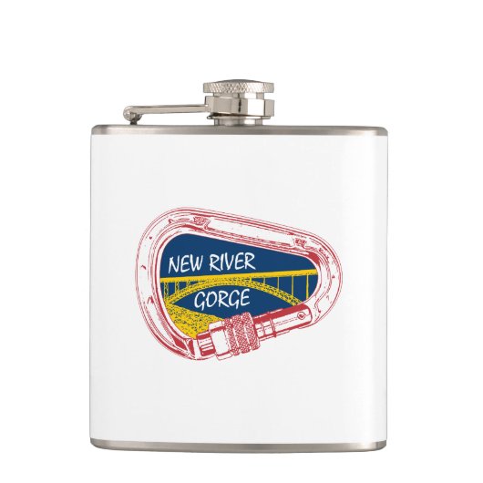 New River Gorge Climate Carabiner Heupfles (Voorkant)