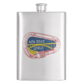 New River Gorge Climate Carabiner Heupfles (Voorkant)