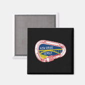 New River Gorge Climate Carabiner Magneet (Voorkant / Achterkant)
