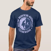 New River Gorge (klimmen) T-shirt (Voorkant)