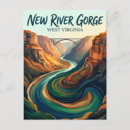 New River Gorge National Park and Preserve Briefkaart