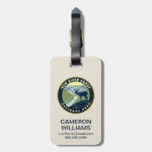 New River Gorge National Park Bagagelabel (Achterkant verticaal)