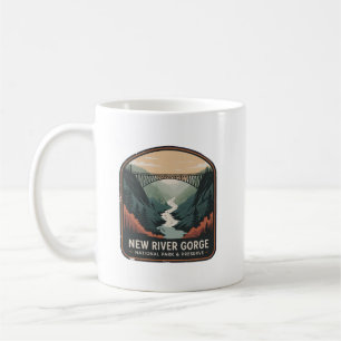 New River Gorge National Park Bridge-badge Koffiemok