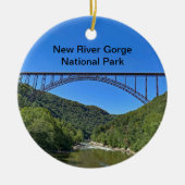 New RIver Gorge National Park Keramisch Ornament (Voorkant)