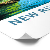 New River Gorge National Park Reisposter Poster (Hoek)