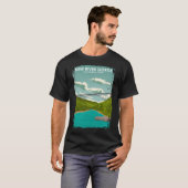 New River Gorge National Park Reisposter T-shirt (Voorkant volledig)