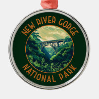 New River Gorge National Park Retro verontrust