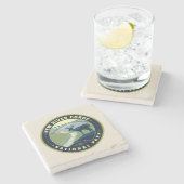 New River Gorge National Park Stenen Onderzetter (Zijkant)