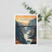 New River Gorge National Park, Verenigde Staten Briefkaart (Staand voorkant)