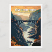 New River Gorge National Park, Verenigde Staten Briefkaart (Voorkant)