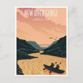New River Gorge National Park West Virginia Bridge Briefkaart (Voorkant)