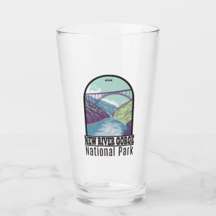 New River Gorge National Park West Virginia Bridge Glas