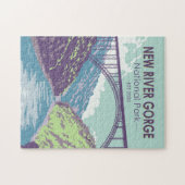New River Gorge National Park West Virginia Bridge Legpuzzel (Horizontaal)