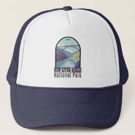 New River Gorge National Park West Virginia Bridge Trucker Pet