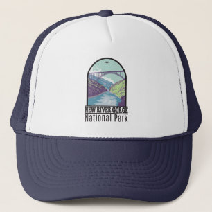 New River Gorge National Park West Virginia Bridge Trucker Pet