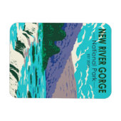 New River Gorge National Park West Virginia Magneet (Horizontaal)