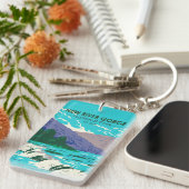 New River Gorge National Park West Virginia Sleutelhanger (Voorkant Rechts)