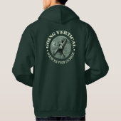 New River Gorge (verticaal) Hoodie (Achterkant)