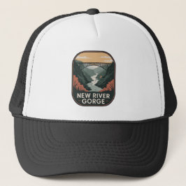 New River Gorge Vintage Park-badge Trucker Pet