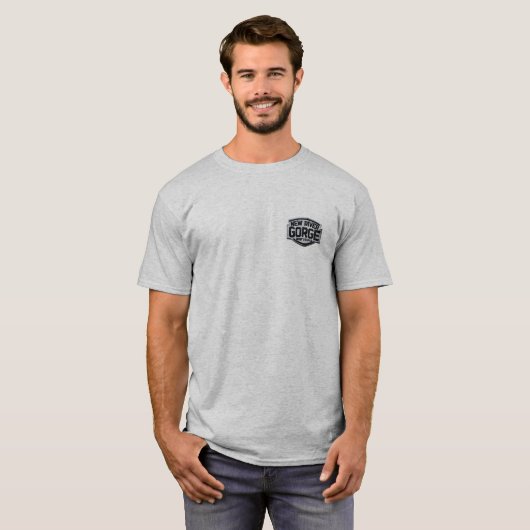 New River Gorge, West Virginia T-shirt (Voorkant volledig)
